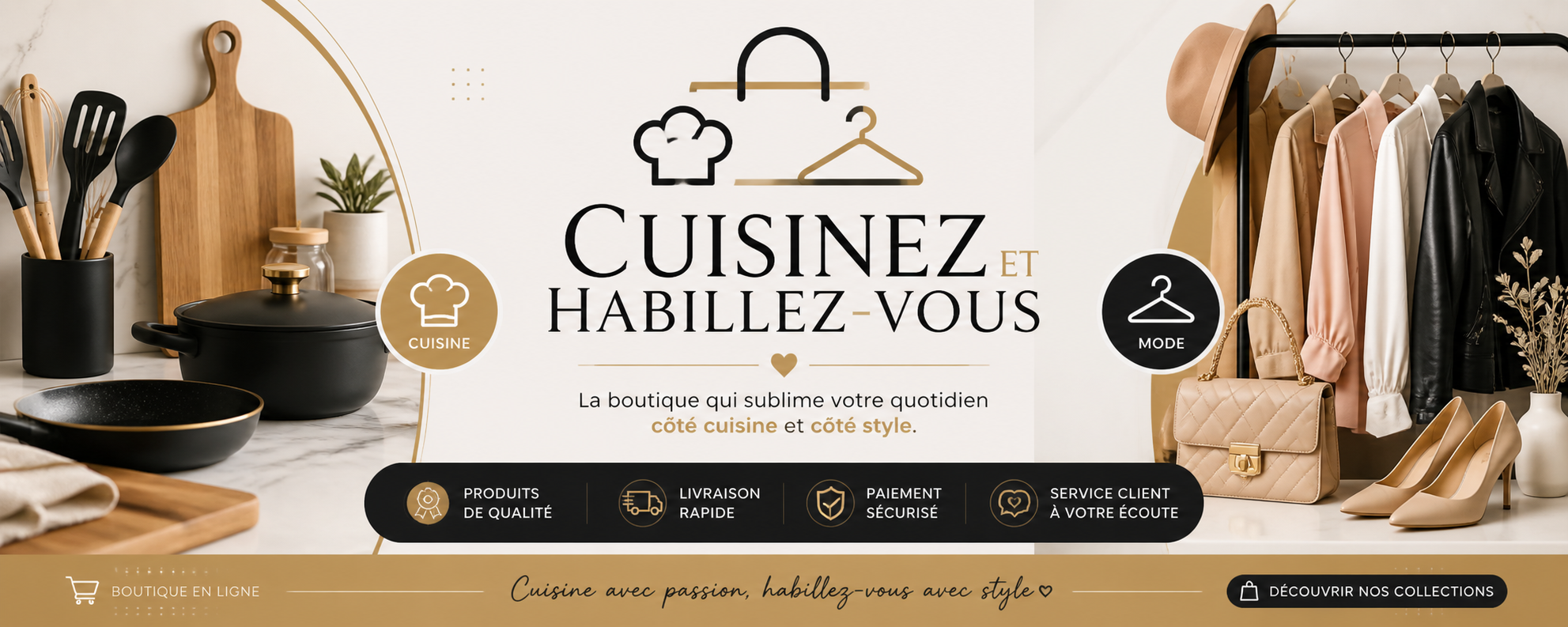 CUISINIEZ ET HABILLEZ-VOUS